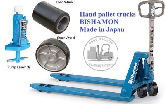 Báo giá xe nâng tay Bishamon 2 tấn Nhật Bản